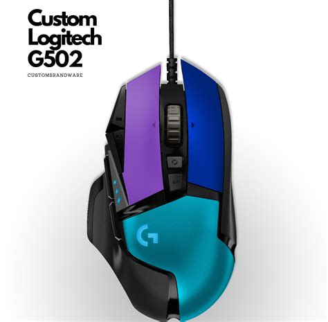 custom painted logitech  hero wired optical gaming mouse etsy canada