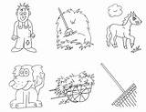 Coloring Countryside Farm Pages Sheet Animals Colour Anbu Printable Preschool Book Comments 97kb 700px Coloringhome Popular sketch template
