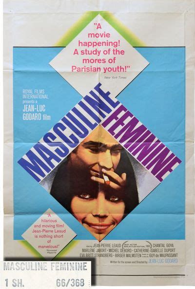 Masculin Feminin [masculin Feminin Masculine Feminine] Original