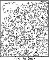 Hidden Coloring Find Printable Alphabet Puzzles Pages Dover Color Publications Sheets Doverpublications Kids Printables Worksheets Colouring Waldo Puzzle Animals Where sketch template
