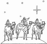 Coloring Epiphany Pages Wise Men Three Printable Sheets Colouring Kids Kings Camels Christmas Roi Choose Board Le sketch template