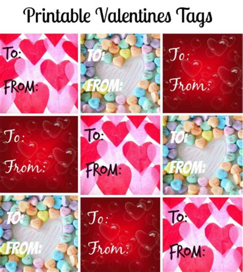 printable valentines tags funny valentines day quips