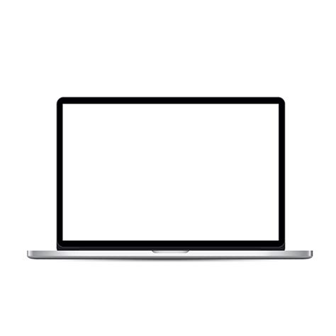 laptop template  blank screen pafpic