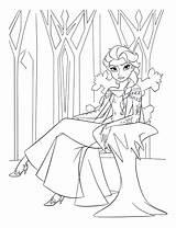Arendelle Coloring sketch template