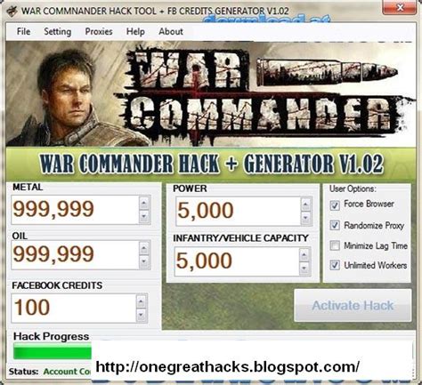 war commander cheat tool fb credits generator    working onelovehacks