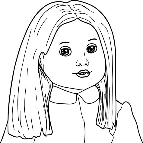 american girl doll coloring pages joss evelynin geneva