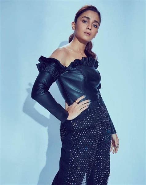 Alia Bhatt In Black Dress At Jio Miami Festival Actress Album