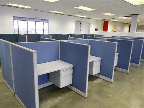 refurbished office cubicles refurbished haworth cubicles  miami
