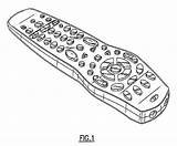 Patent Patents Remote Control Drawing sketch template