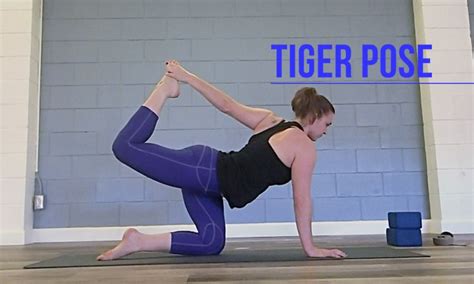 tiger pose workout abs workout yoga benefits