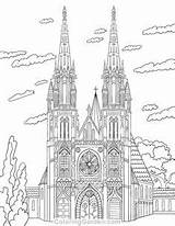 Architecture Erwachsene Malvorlagen Kostenlose Erwachsenen Adultos Linienzüge Malbücher Malbögen Frauenkirche Malbuch sketch template