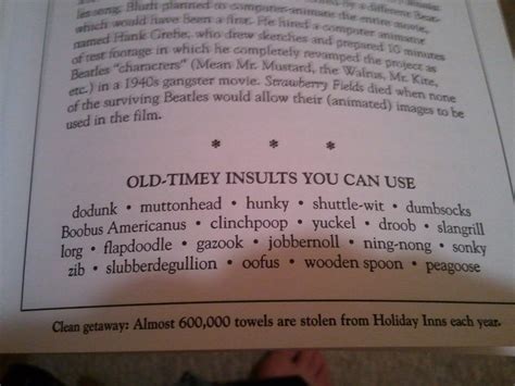old timey insults you can use r funny