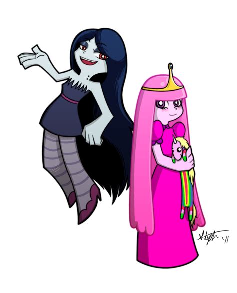 Marceline And Princess Bubblegum Psg Panty And Stocking
