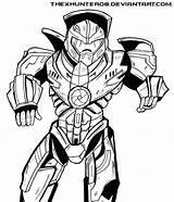 Rim Pacific Coloring Pages Gipsy Danger Deviantart Kaiju Jaeger Lineart Printable Gypsy Colorier Dessin Coloriage Getcolorings Print Visit Color Getdrawings sketch template