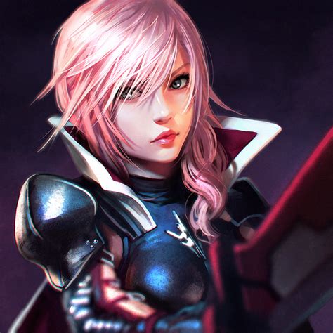 Anime Picture Final Fantasy Final Fantasy Xiii Square Enix Lightning