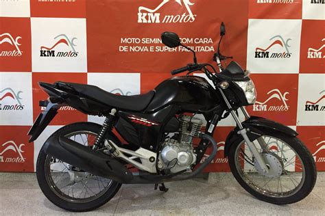 honda start  preta  km motos sua loja de motos semi novas