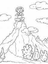 Montagne Gulli Imprime Partage Télécharge sketch template