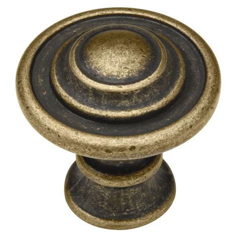 Liberty Kentworth 1 3 8 In 35mm Burnished Antique Brass Round