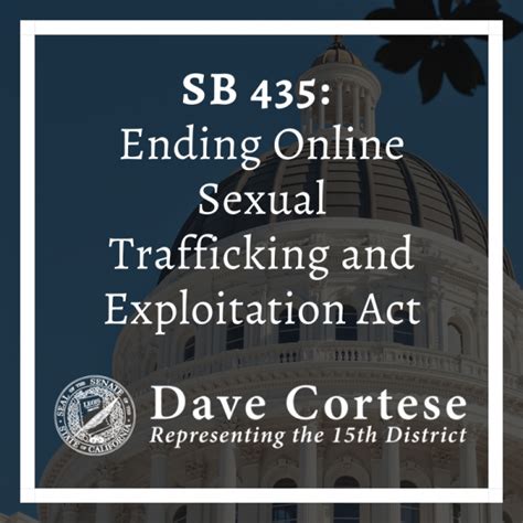 Taking Action To End Online Sexual Exploitation And Trafficking