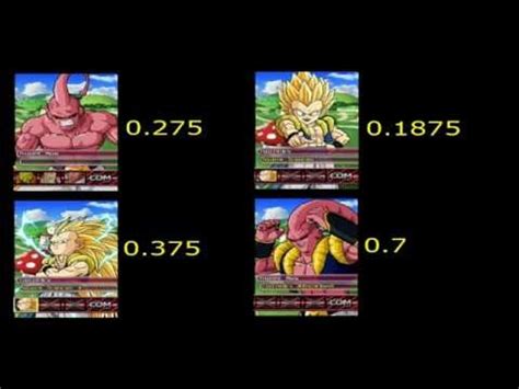 main power levels dbz dbs dbgt youtube