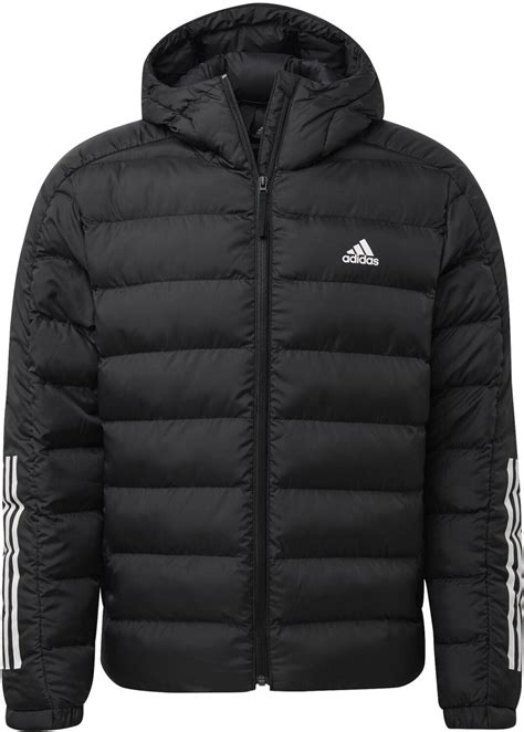 adidas men lifestyle itavic  stripes  winter jacket black dz ab