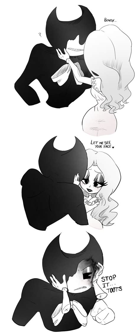 bendy x esther face by boksungaa on deviantart bendy the ink machine ink cartoon