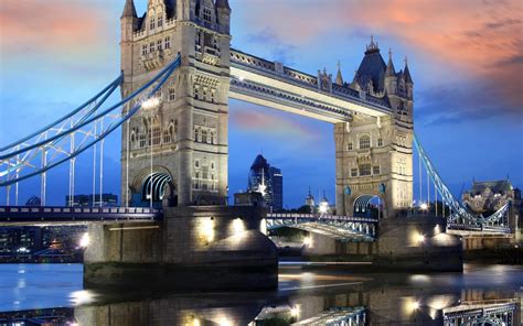 sunset   beautiful london tower bridge wallpaper