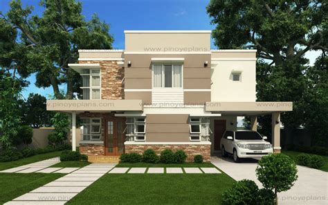 modern house design series mhd  pinoy eplans modern house