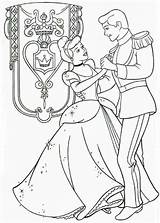 Cinderella Assepoester sketch template