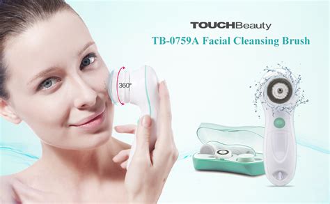 Touchbeauty 3in1 Face Brush Set With 3 Spin