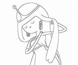 Coloring Pages Bubblegum Princess Adventure Time Marceline Printable Getcolorings Print Library Top Popular Books sketch template