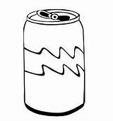 Soda Coloring Pages Getcolorings Color sketch template