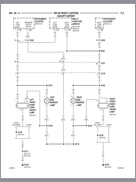 jeep wrangler tj tail light wiring diagram wiring digital  schematic