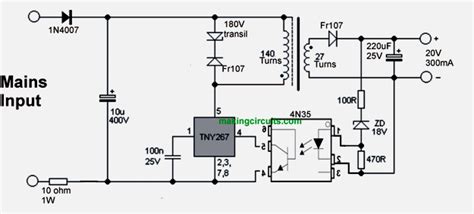 simple  ma smps circuit