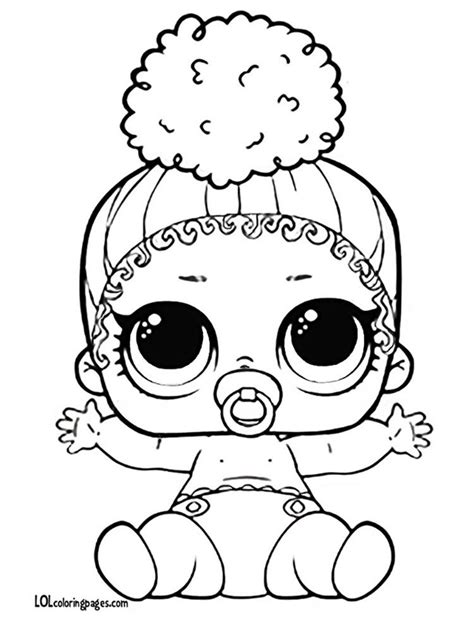 baby lol surprise coloring pages  coloring page