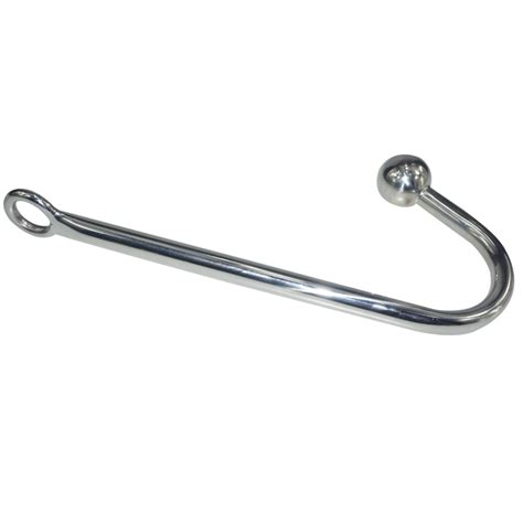 130g stainless steel anal hooks metal butt plug anal fart putty toys in anal sex toys from