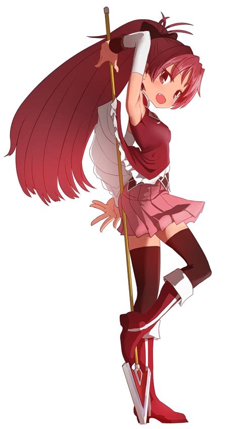 Sakura Kyouko Mahou Shoujo Madoka Magica Drawn By Sumiyao Amam