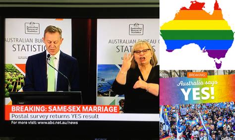 The Winner Is Same Sex Marriage Equality In Australia