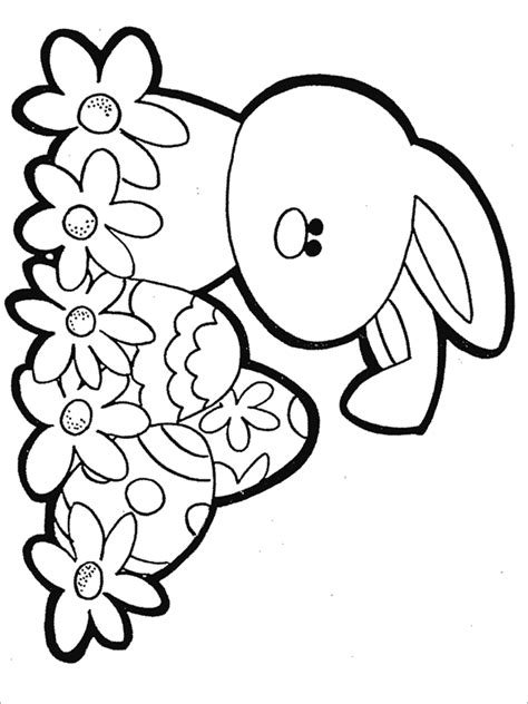 easy coloring pages  easter