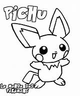 Pikachu Baby Coloring Pages Pokemon Getdrawings Drawing sketch template