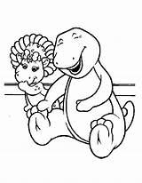 Barney Coloring Pages Printable Pic Popular Bop Baby Comments Coloringhome sketch template