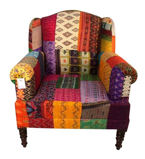 buy assorted designer single seater sofa  wood dekor   seater sofas sofas pepperfry