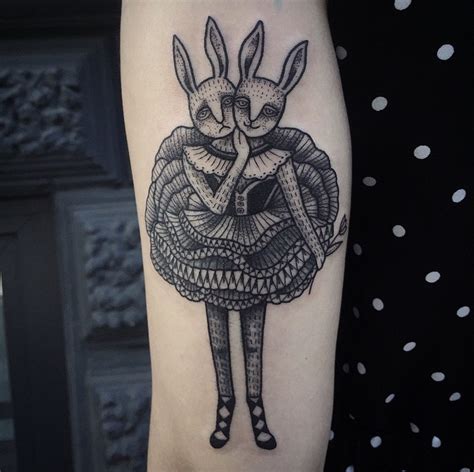 circus theme tattoos rabbit tattoos geometric tattoo tattoo designs and meanings