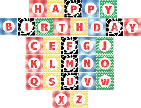 5 best images of cow print alphabet letters printable