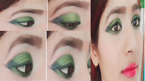 Green Smoky Eye Makeup Tutorial Rj Youtube