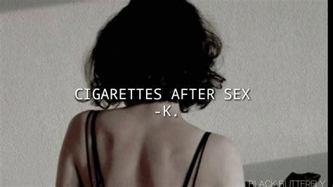 Cigarettes After Sex K Lyrics Youtube