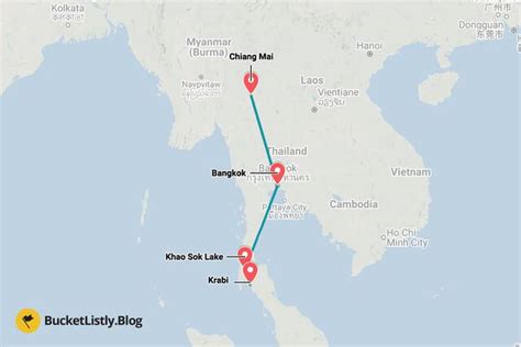 days backpacking thailand itinerary