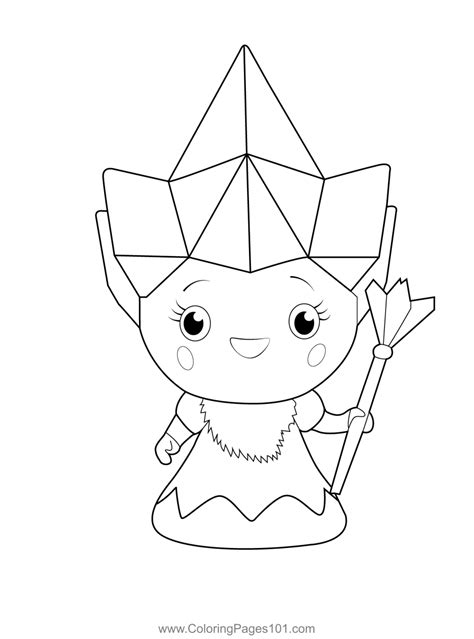 ice queen misses true   rainbow kingdom coloring page  kids