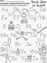 School David Goes Shannon Coloring Pages Handwriting Activities Practice Alphabet Template Story Fairy Freebie Educational Craft Year Fiction Tracing Kindergarten sketch template