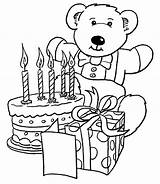 Coloring Birthday Card Pages Popular Printable sketch template